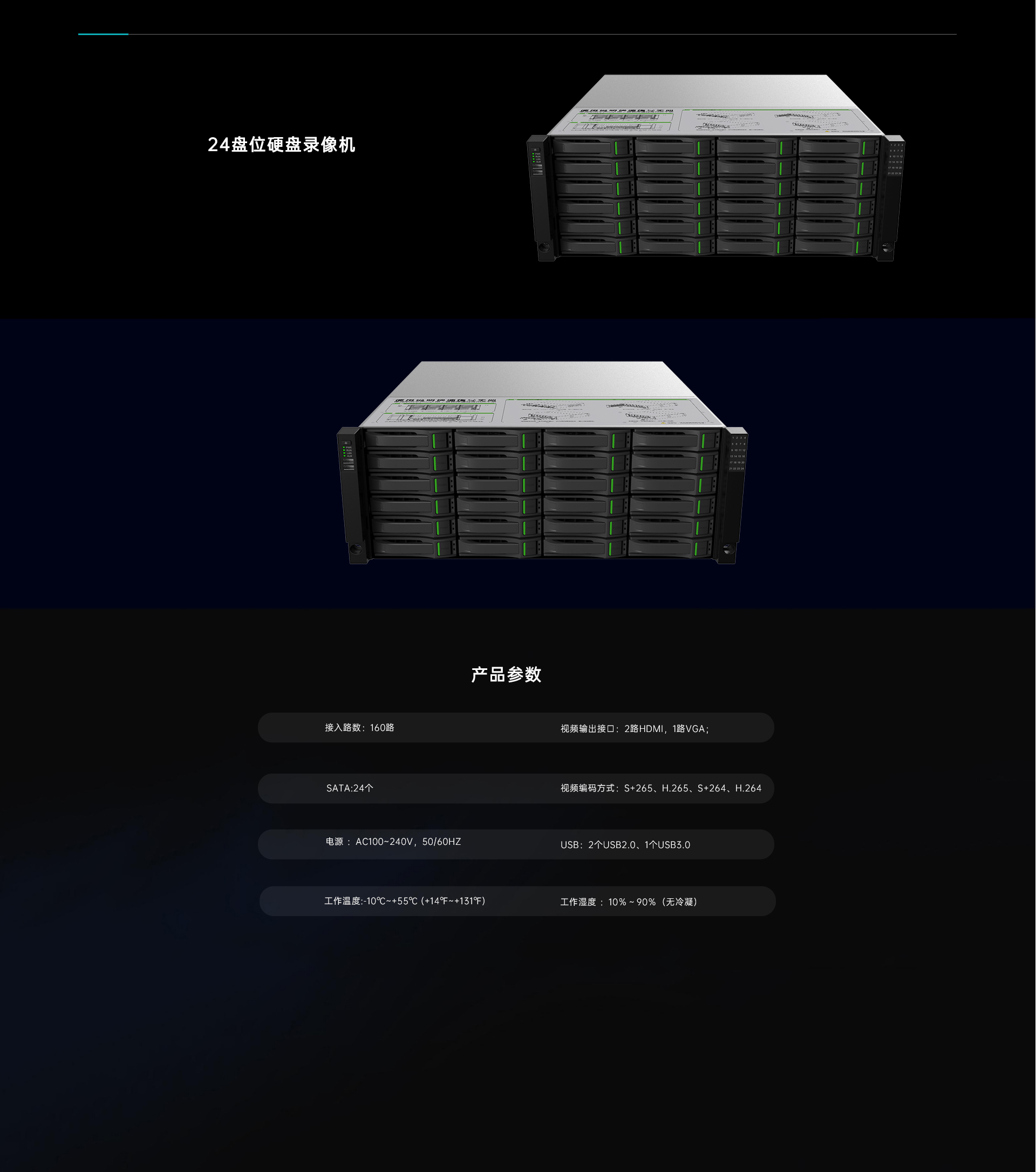 24盤位數(shù)字錄像設備